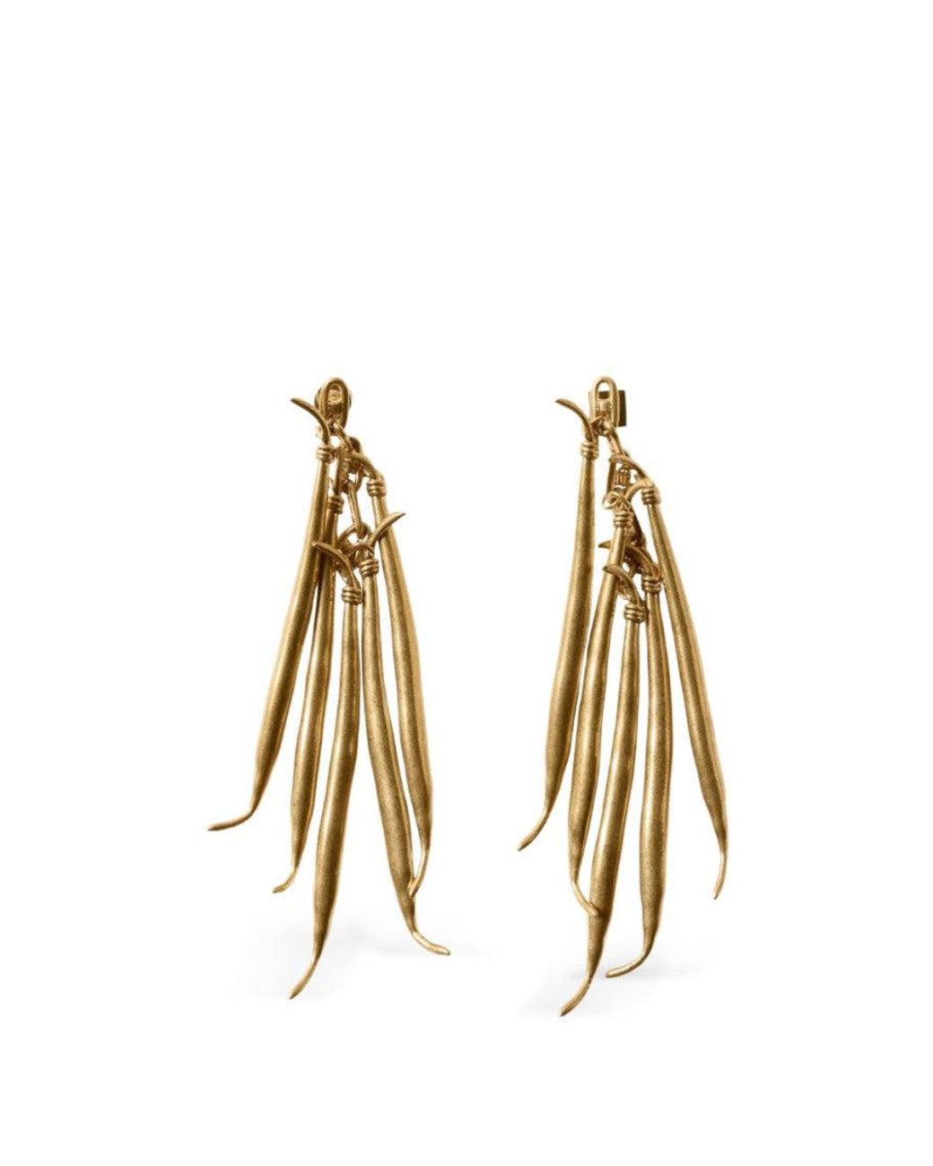 Jacquemus Metallic Les Boucles Haricots Earrings