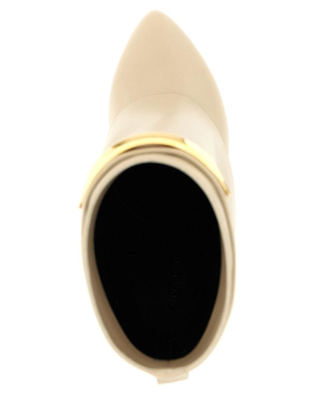 Givenchy Natural Solid Pointed Toe Boots