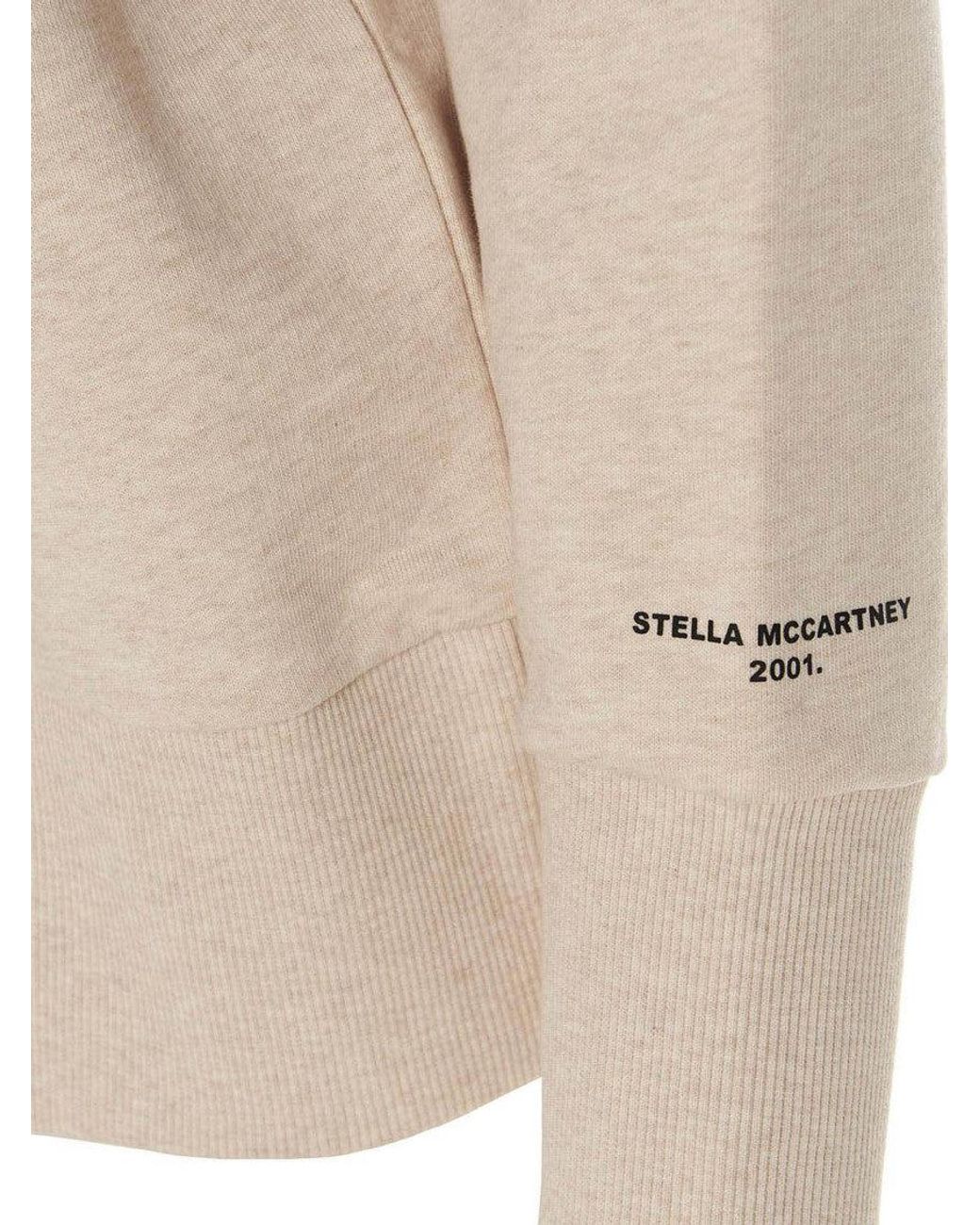 Stella McCartney Natural Crew Neck Sweatshirt