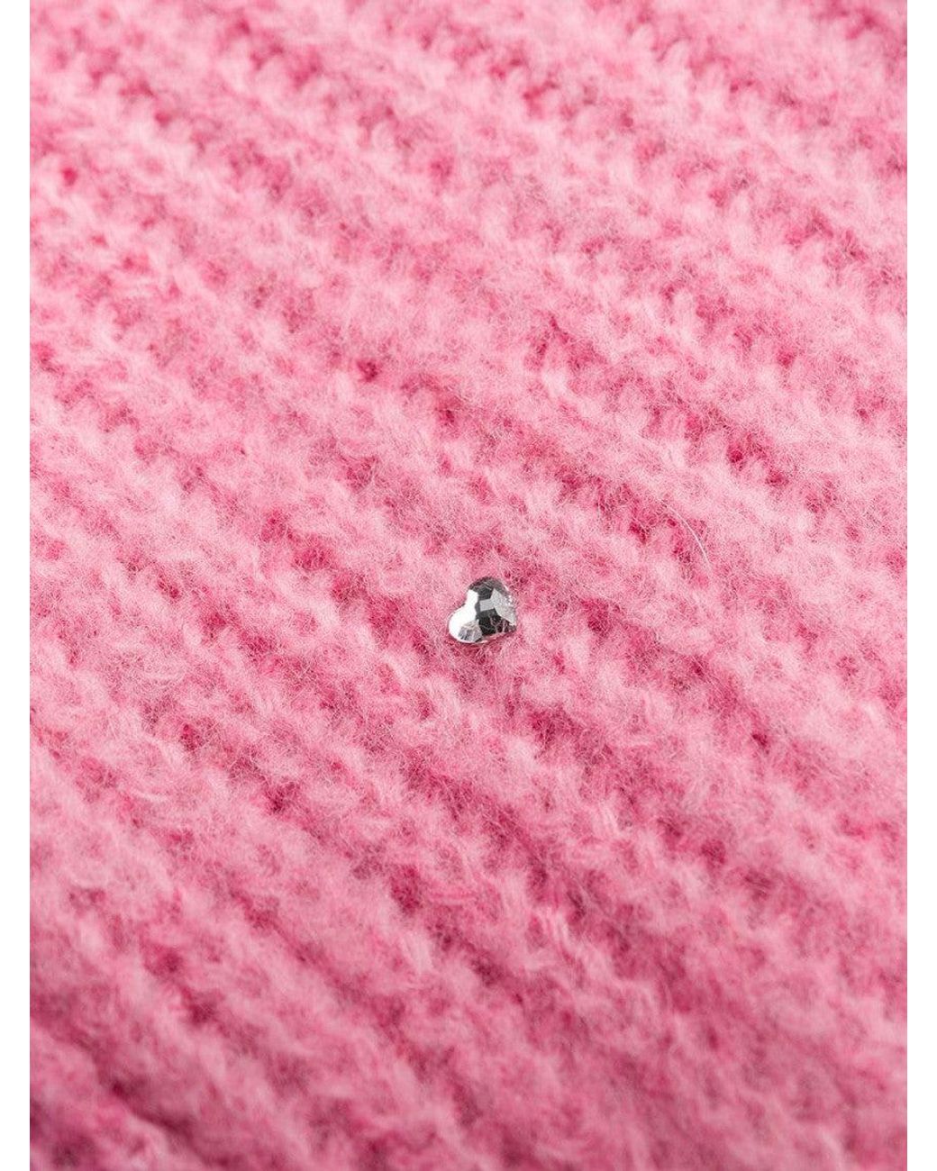 MSGM Pink Knit Sweater
