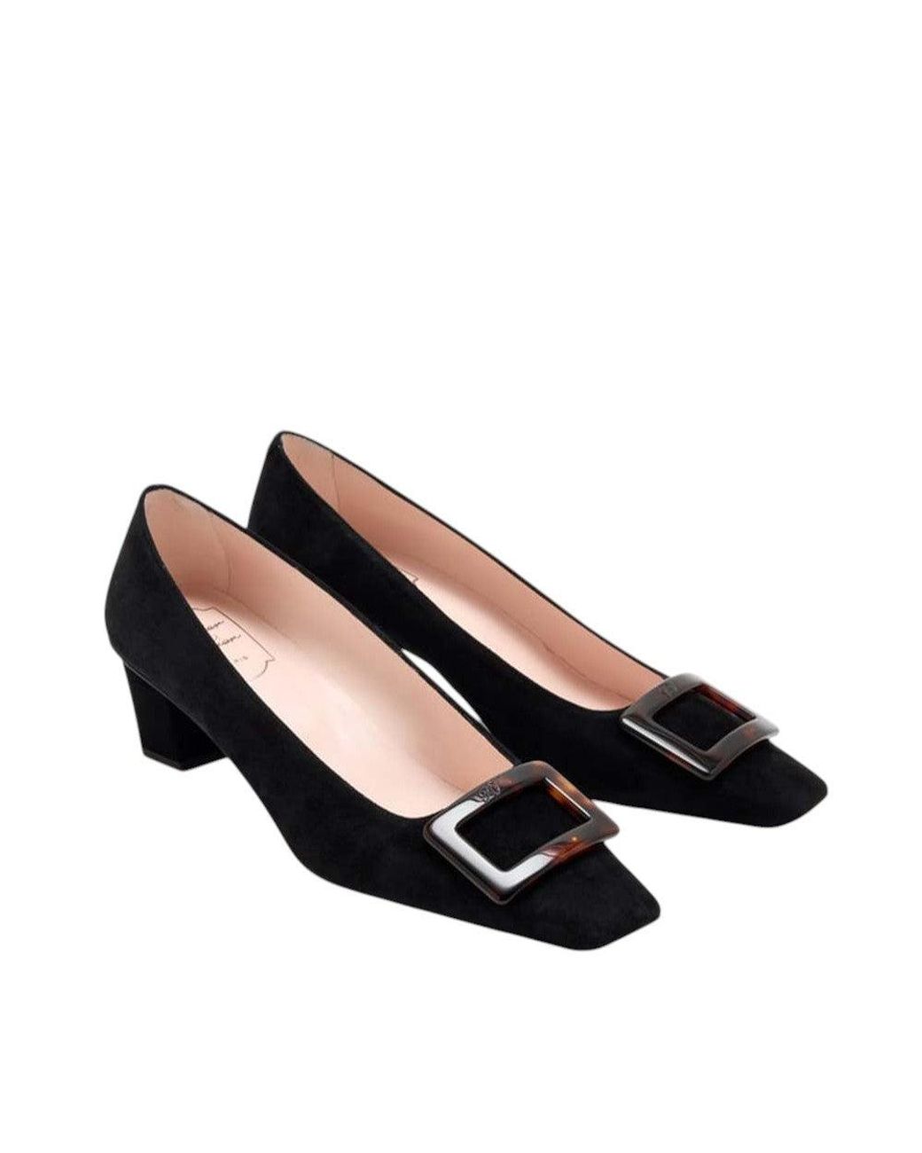 Roger Vivier Black Slip On Pumps