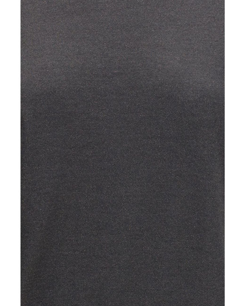 Brunello Cucinelli Gray Solid Round Neck Sweater