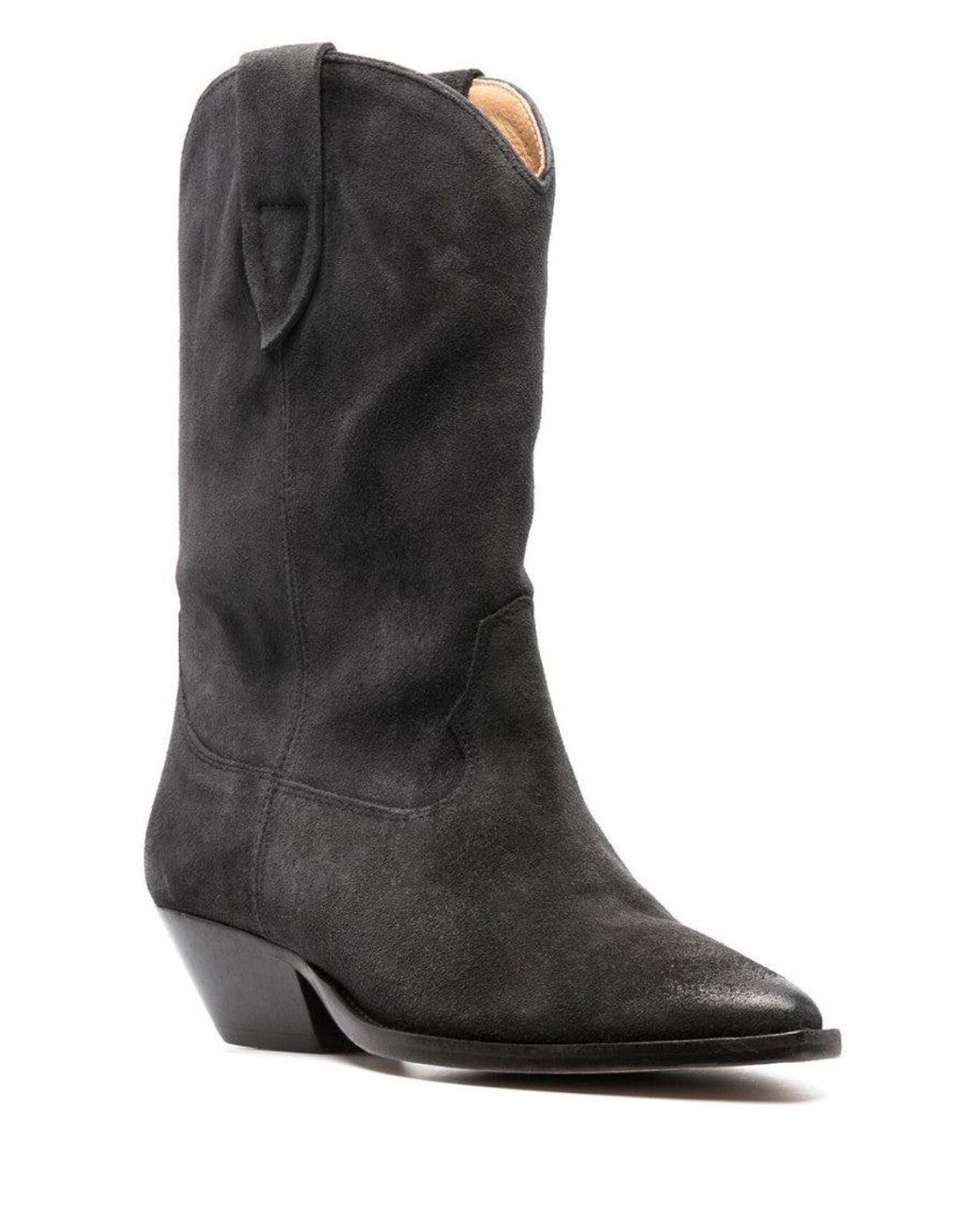 Isabel Marant Black Suede Boots