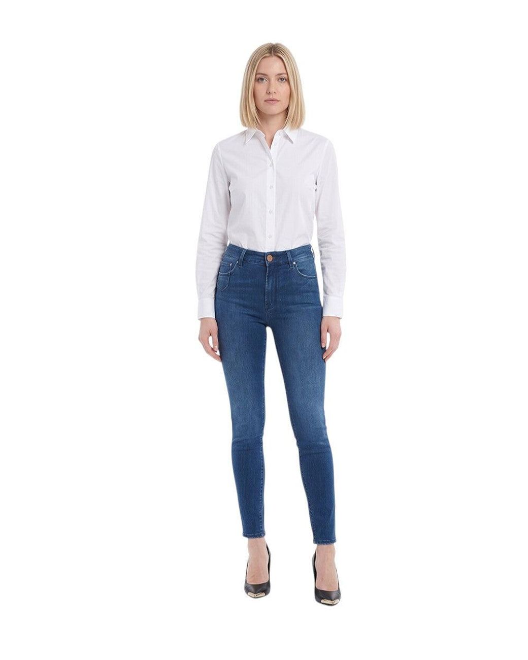 GEMS Blue High Rise Jeans