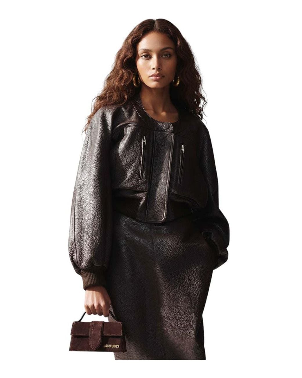 Jacquemus Brown Bambino Mini Crossbody Bag