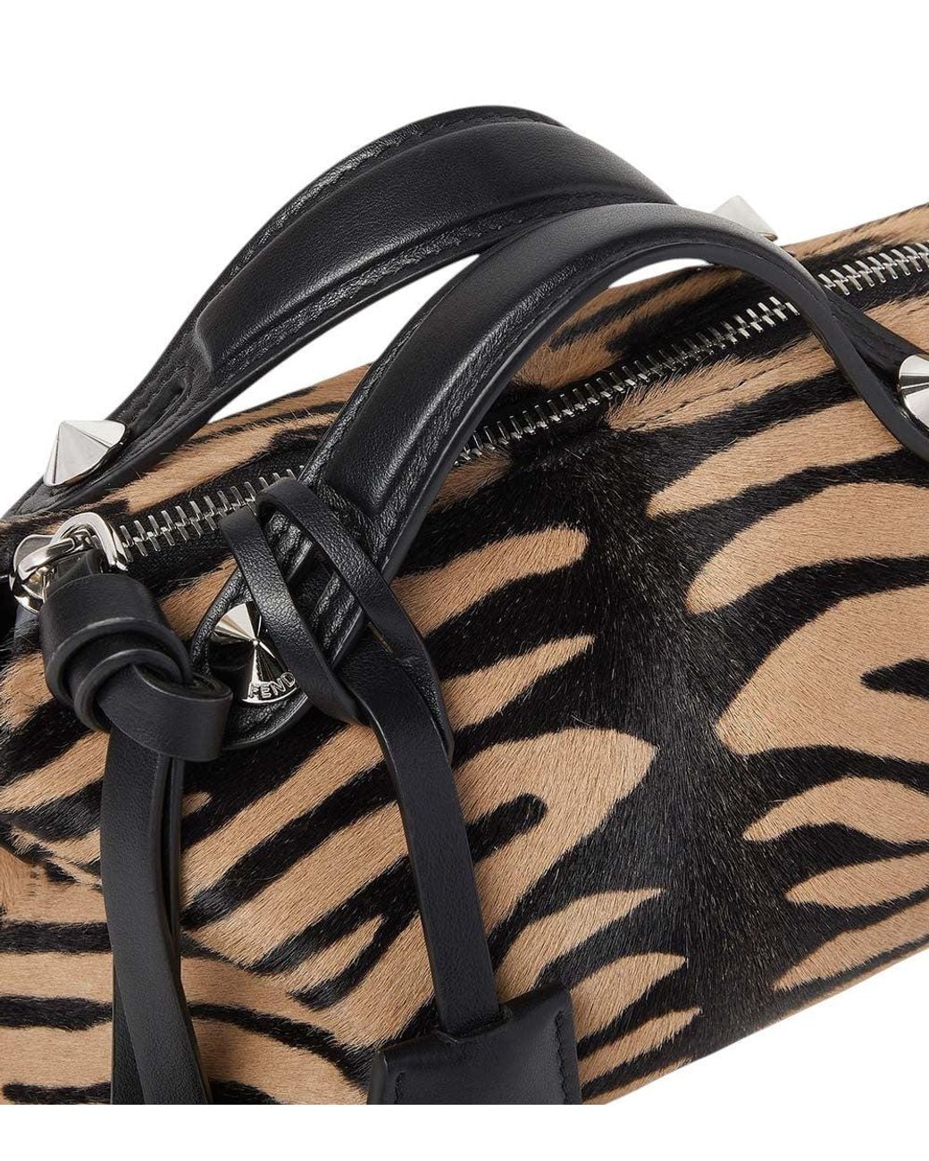 Fendi Black By The Way Mini Duffle Bag