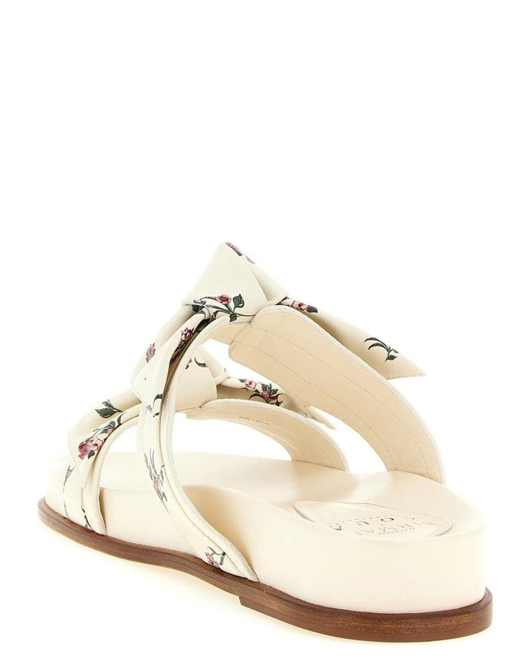Alexandre Birman White Open-Toe Sandals