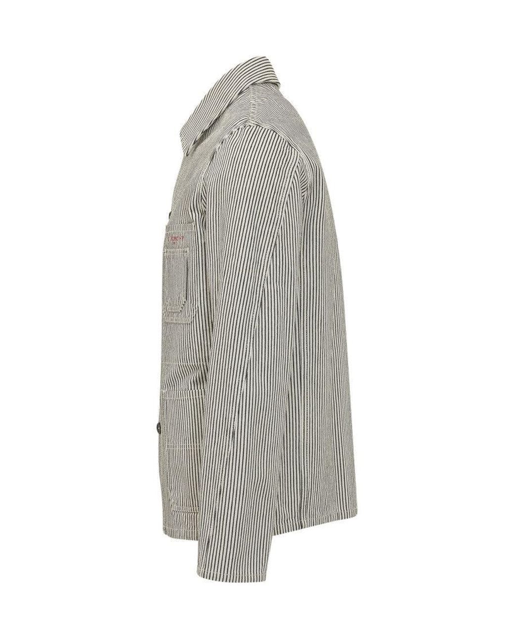 Givenchy Gray Stripes Regular Jacket for men
