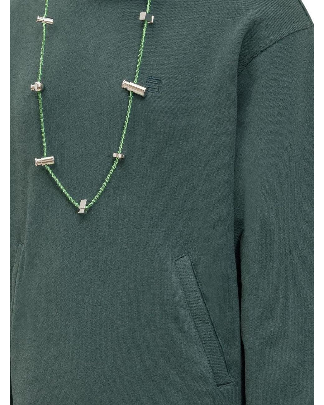 Ambush Green Hood Sweatshirt for men