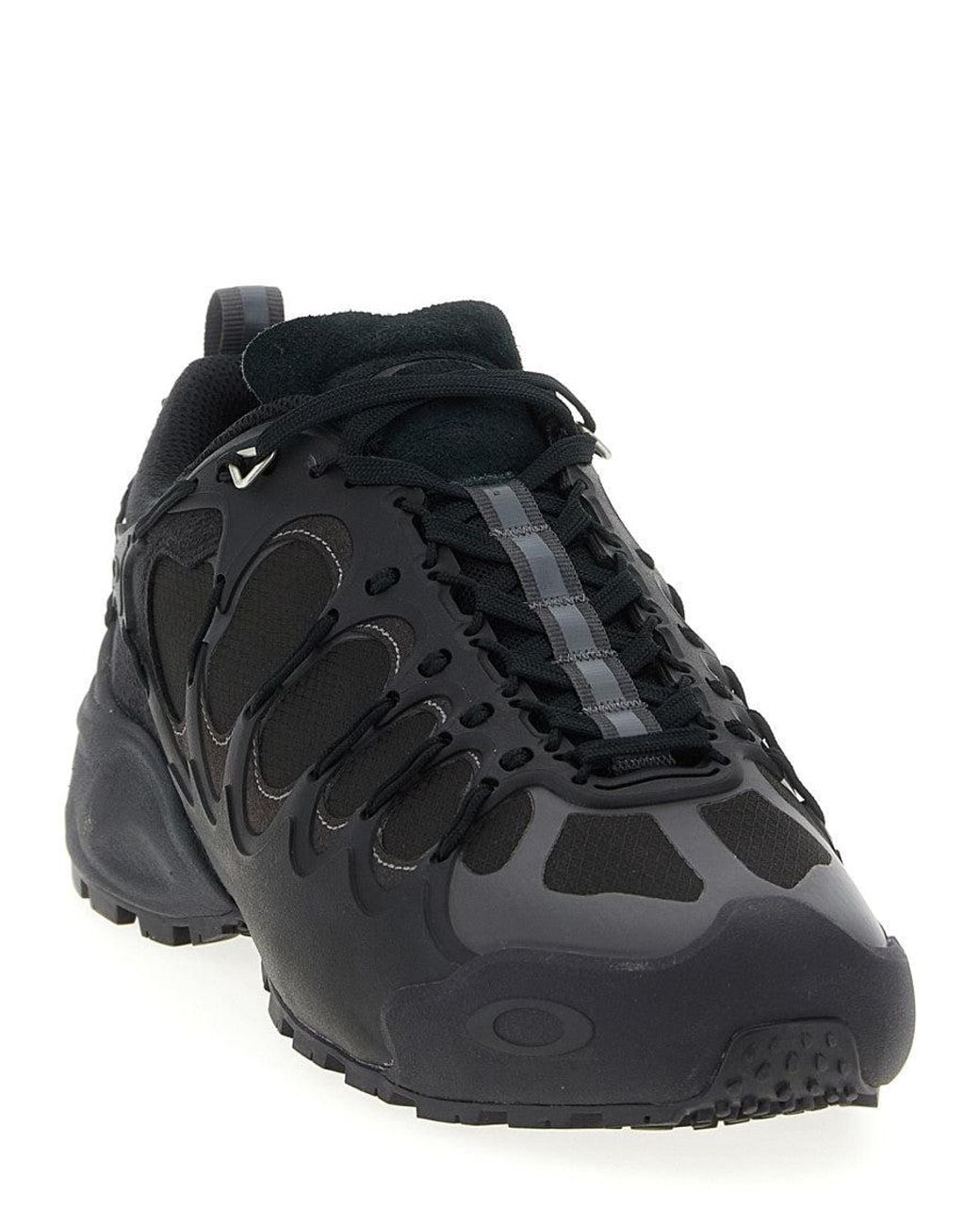 Junya Watanabe Black Lace Up Sneakers for men