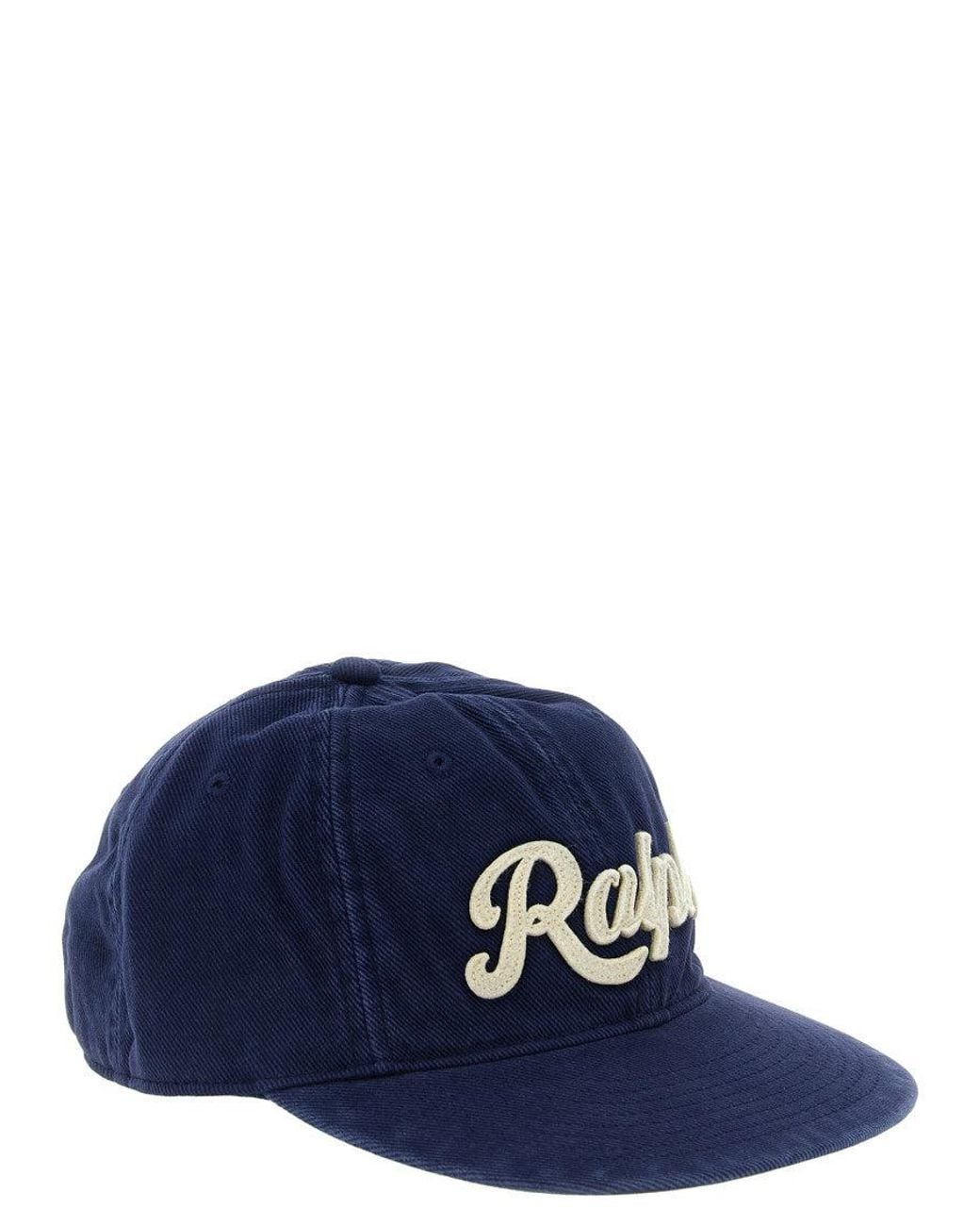 Polo Ralph Lauren Blue Logo Baseball Cap for men
