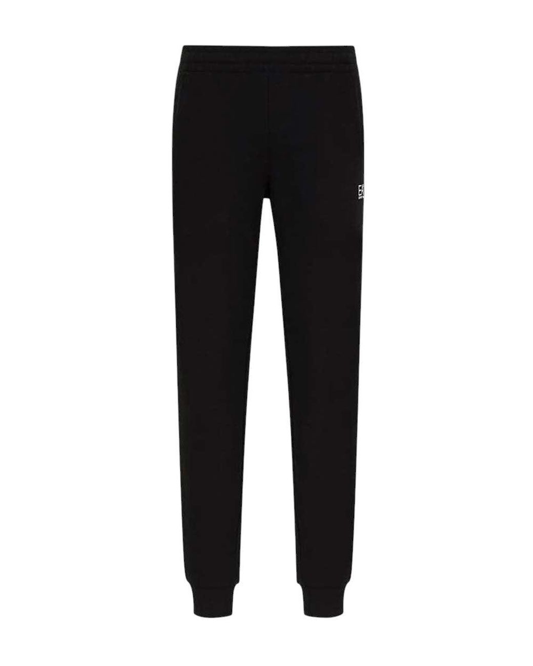 EA7 Black Regular Sweatpants for men