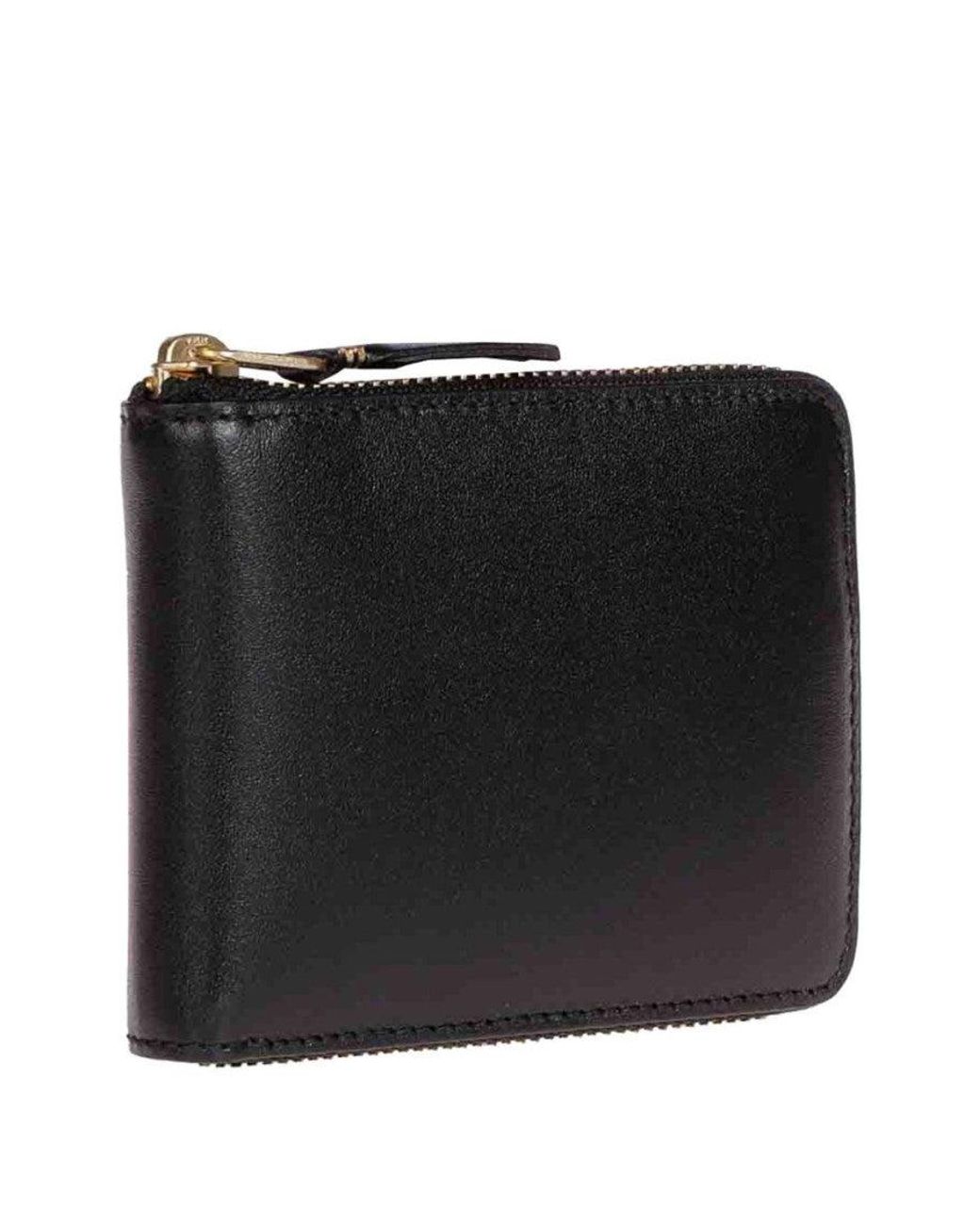 Comme des Garçons Black Classic Zip Wallet for men