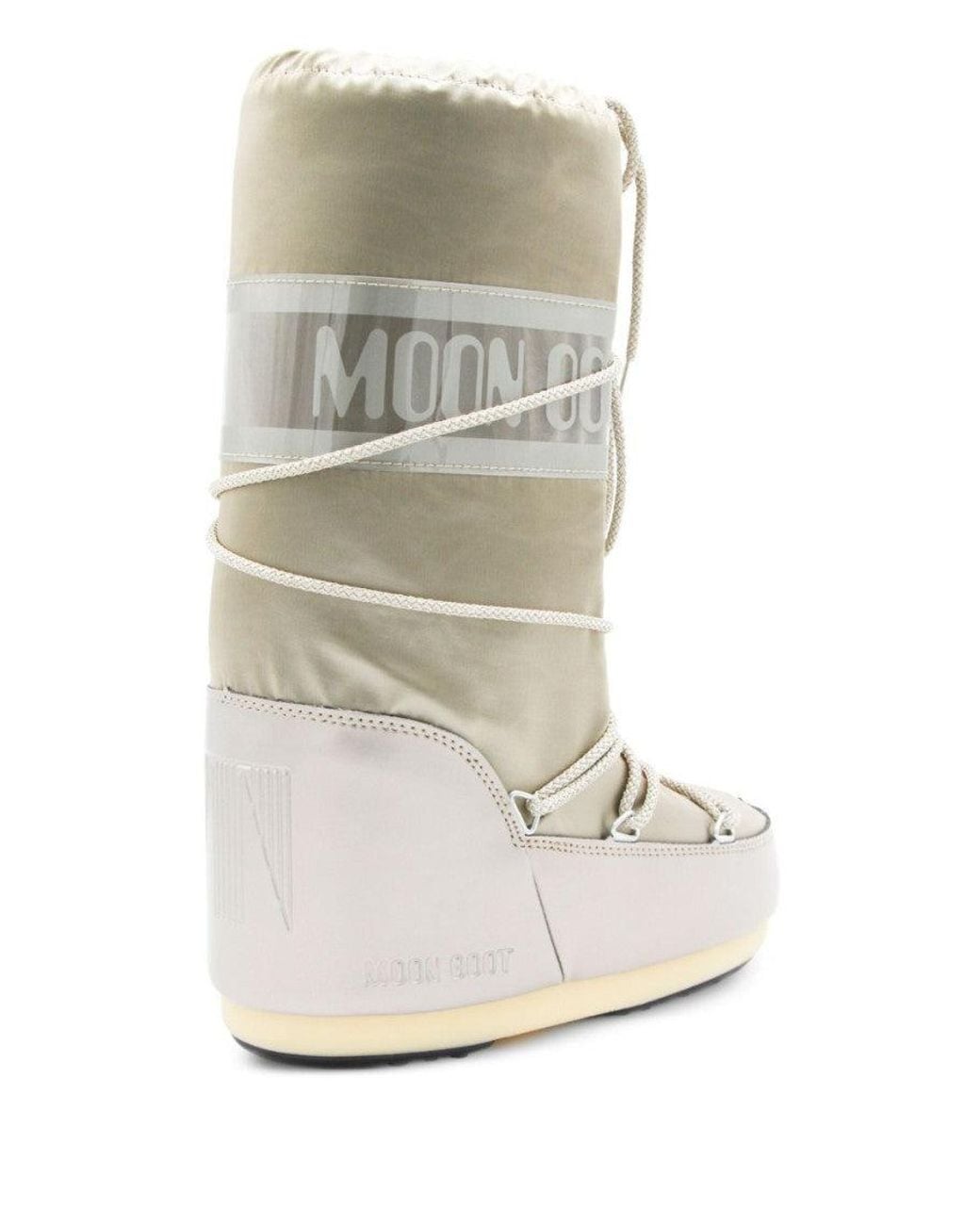 Moon Boot White Icon High Glance Snow Boots