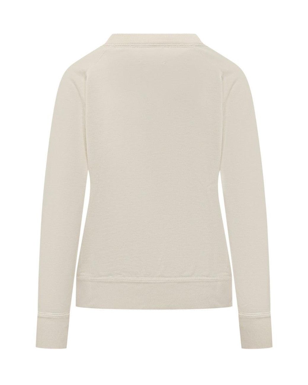 Isabel Marant White Mini Sweatshirt T-Shirt For All Seasons