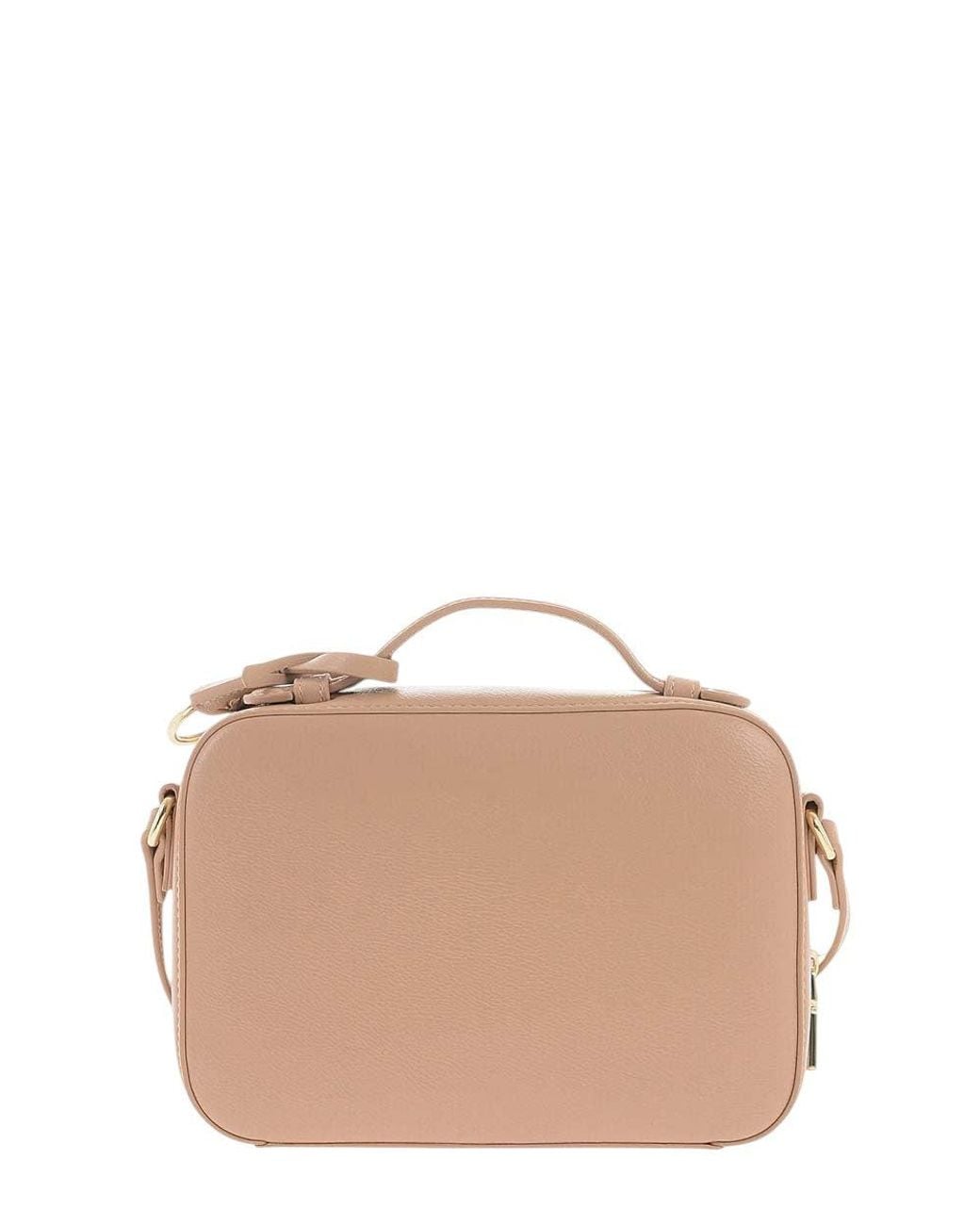Love Moschino Natural Logo Small Crossbody Bag