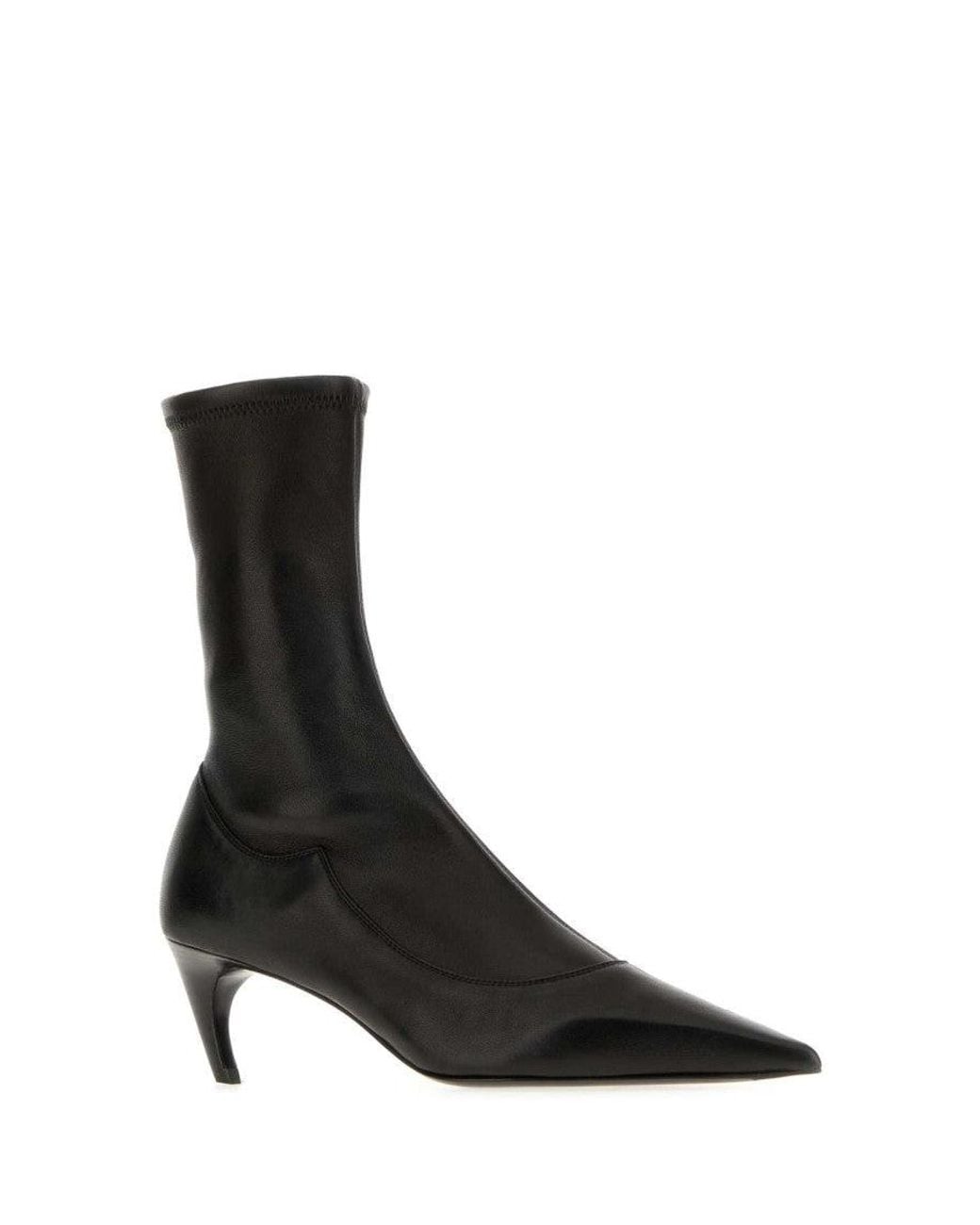 Khaite Black Valerie Boots