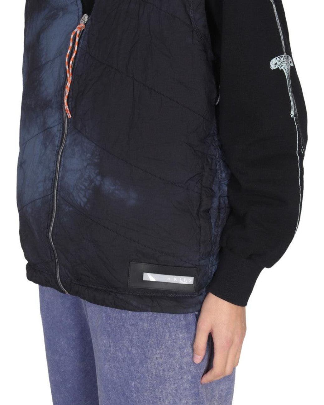 Aries Blue Tie-Dye Jackets for men