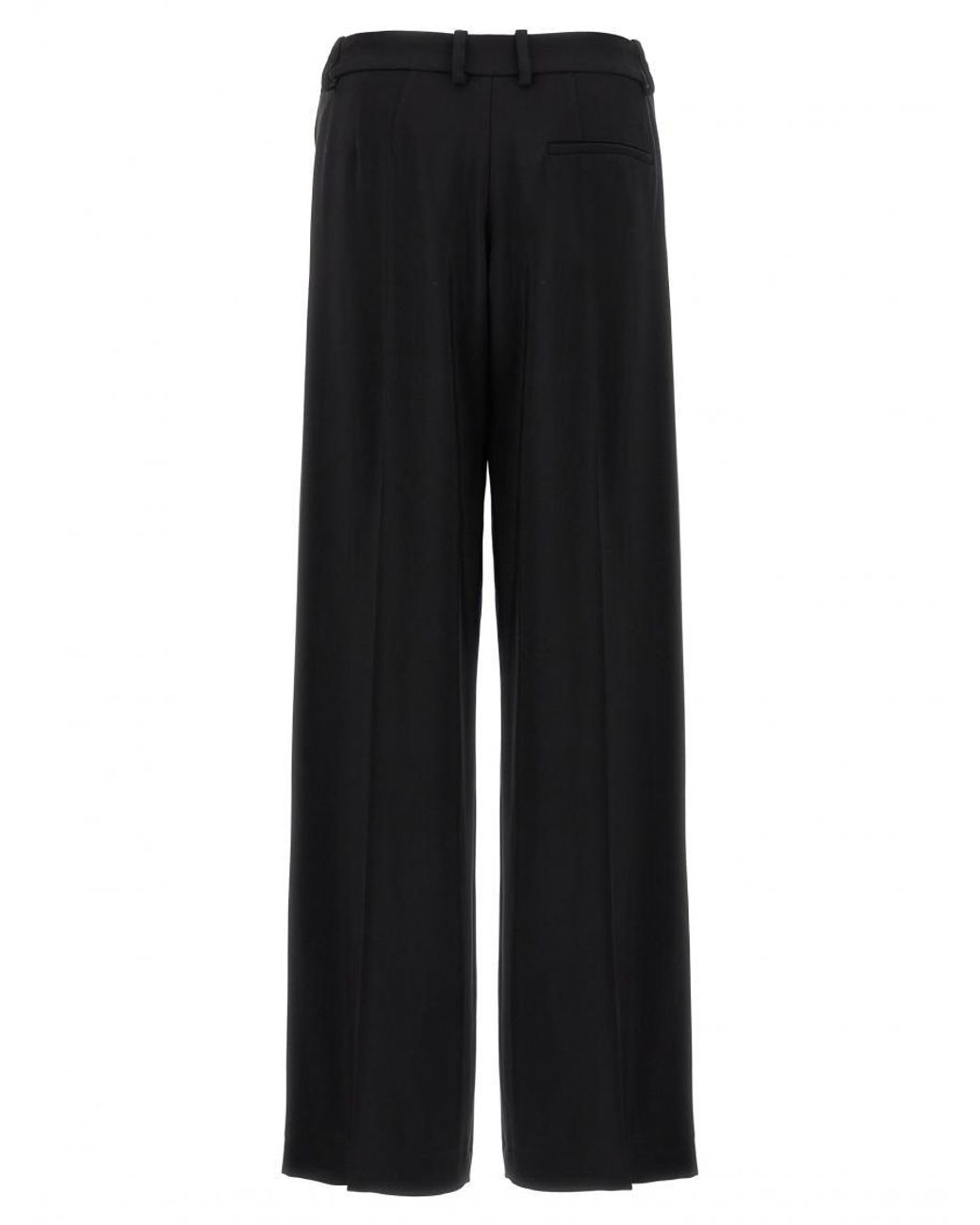 Mugler Black 'Cut-Out' Trousers