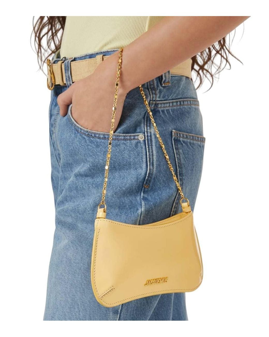 Jacquemus Natural Le Petit Pisou Shoulder Bag