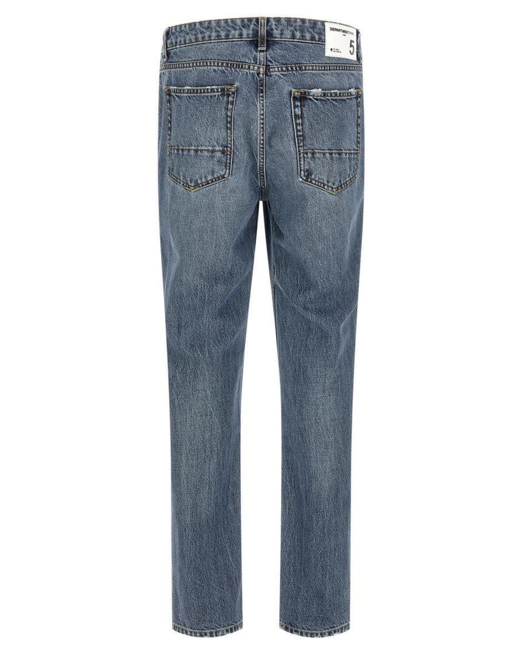 Department 5 Blue Light Mid Rise Jeans for men