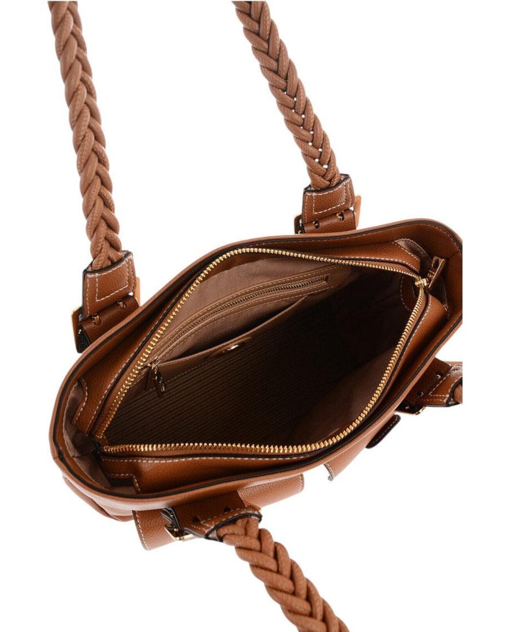 Love Moschino Brown Logo Medium Tote