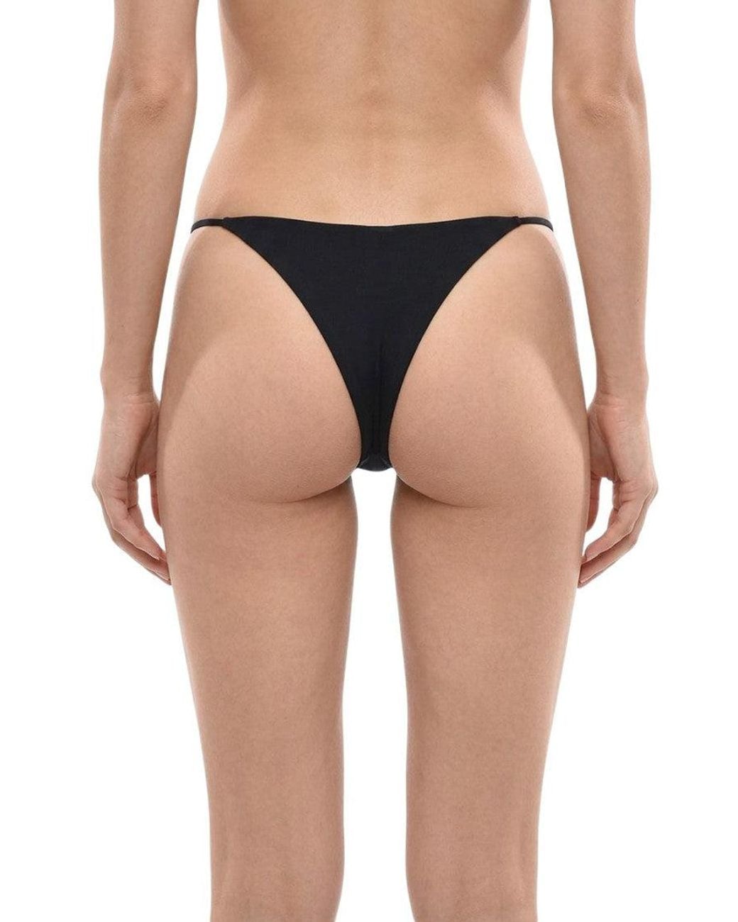 DSquared² Black Bikini Bottom Swimwear
