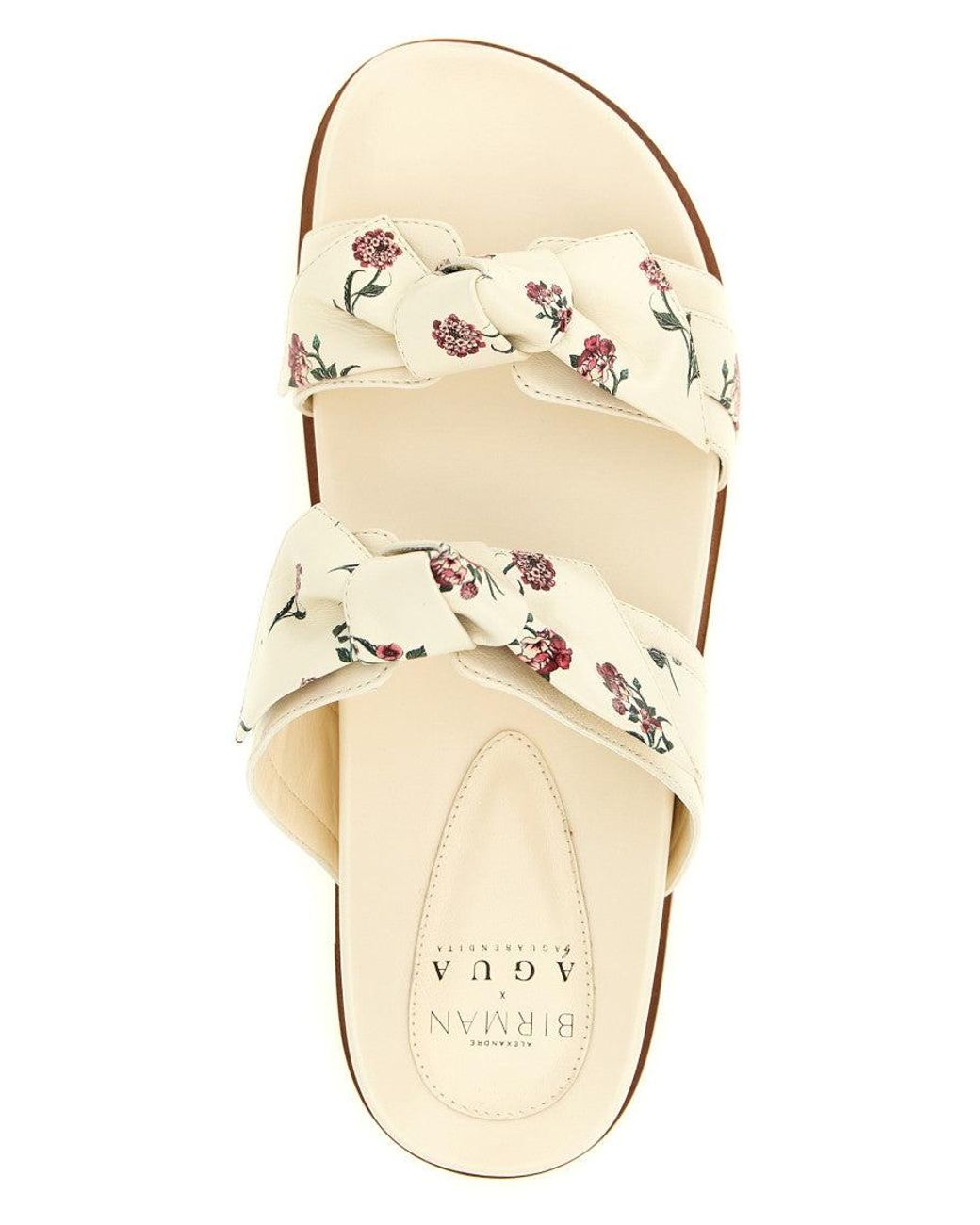 Alexandre Birman White Open-Toe Sandals