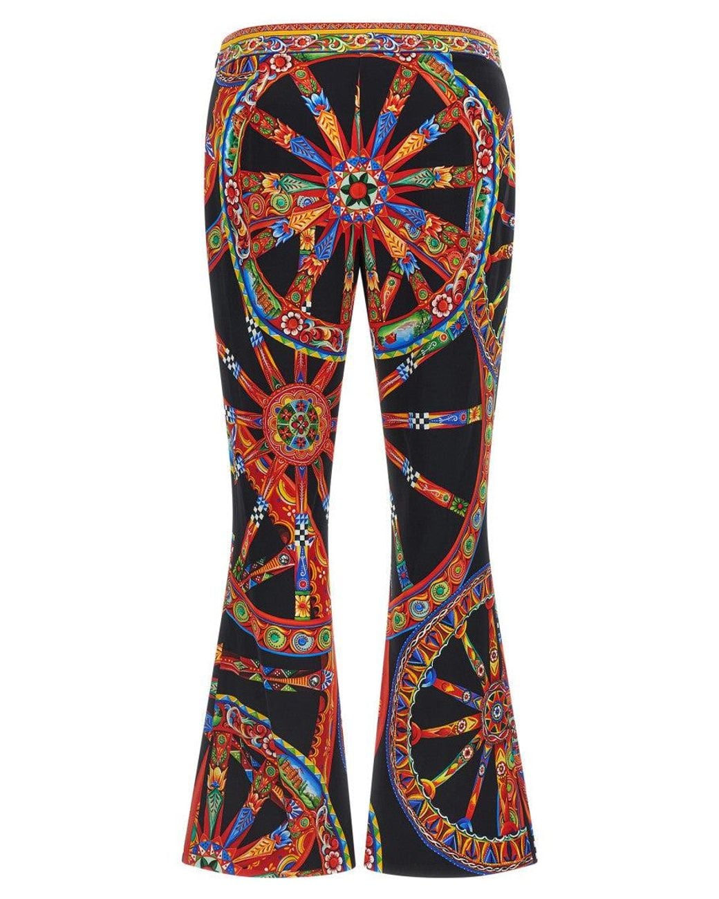 Dolce & Gabbana Flared Flat Front Pants