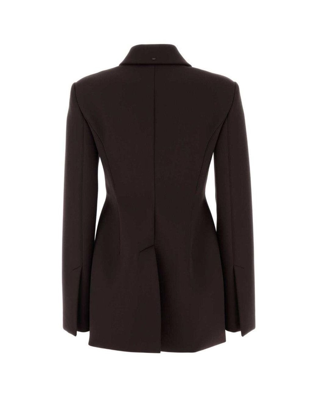 Sportmax Black Polyester Blazer