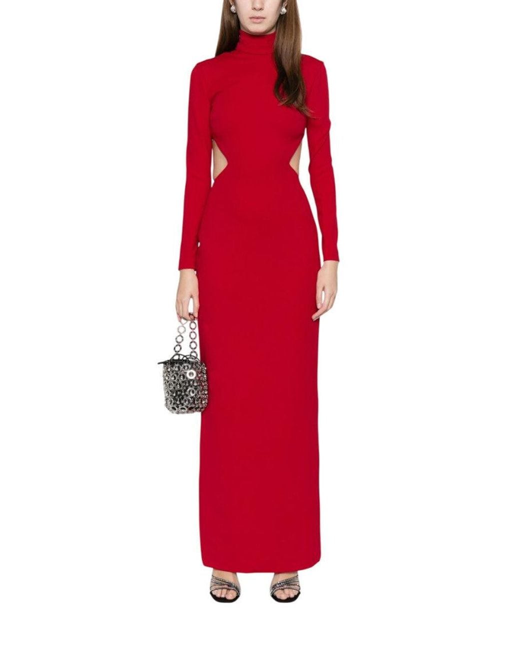 Solace London Red Maxi Dresses