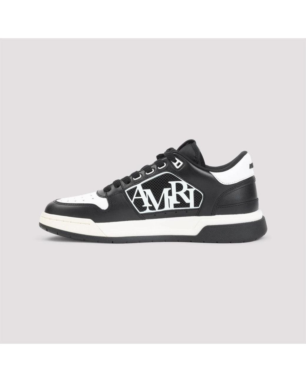Amiri Black Lace Up Sneakers for men