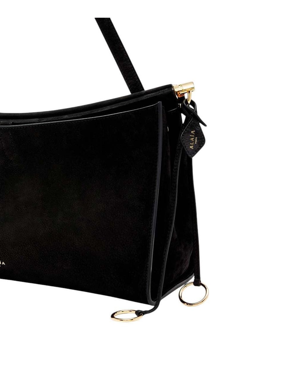 Alaïa Black Le Click East West Large Shoulder Bag