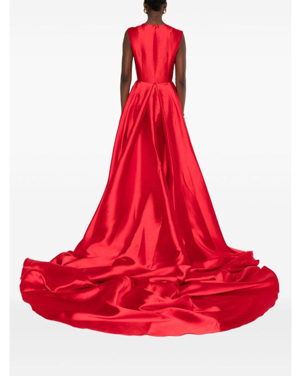Solace London Red Larsen Maxi Dress