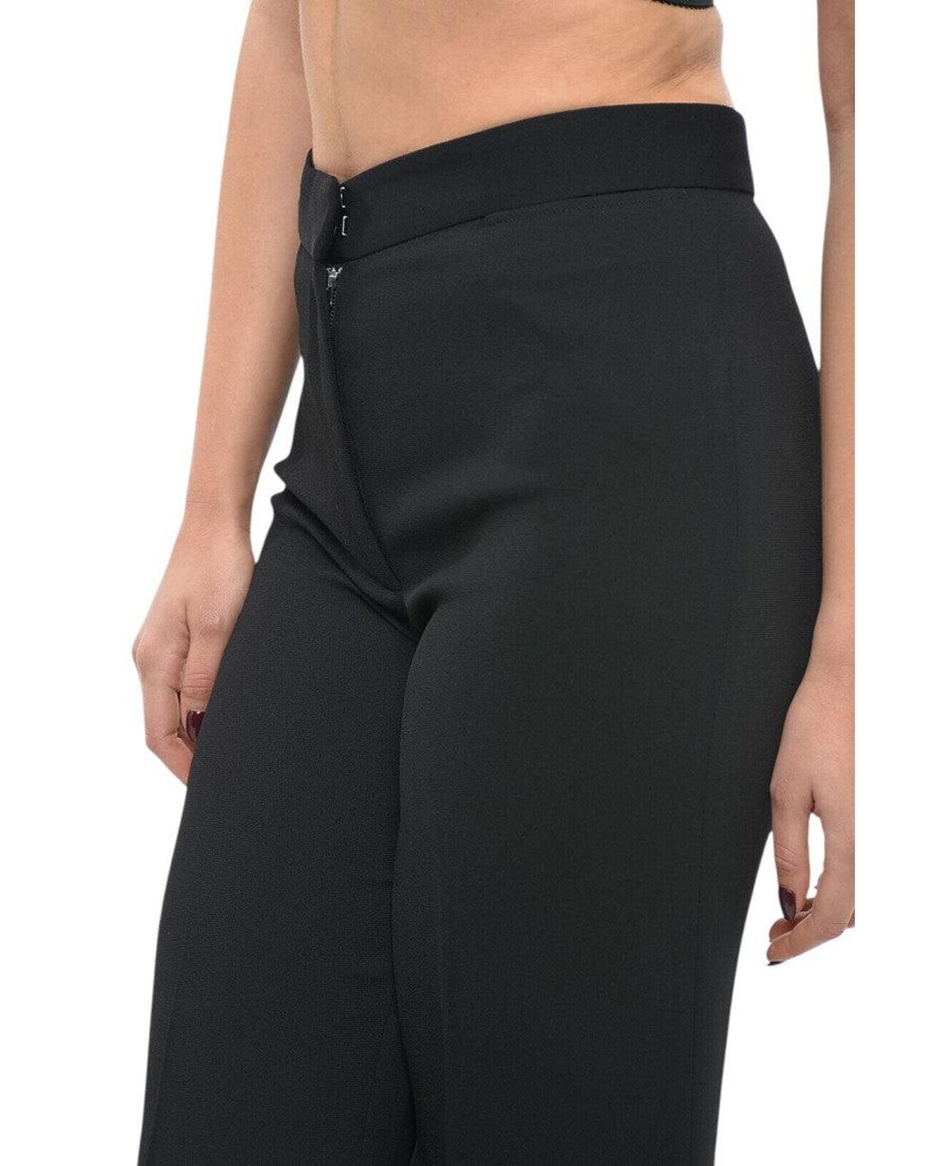 Stella McCartney Black Slim Bootcut Pants