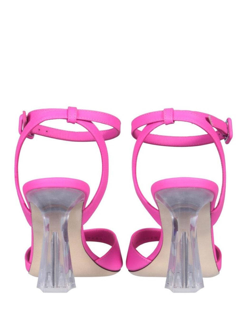 Giuseppe Zanotti Pink Fuchsia Ankle Strap Heels
