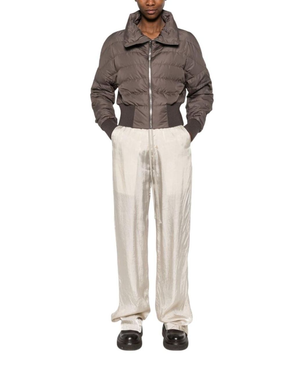 Moncler Brown Nylon Blouson Jacket