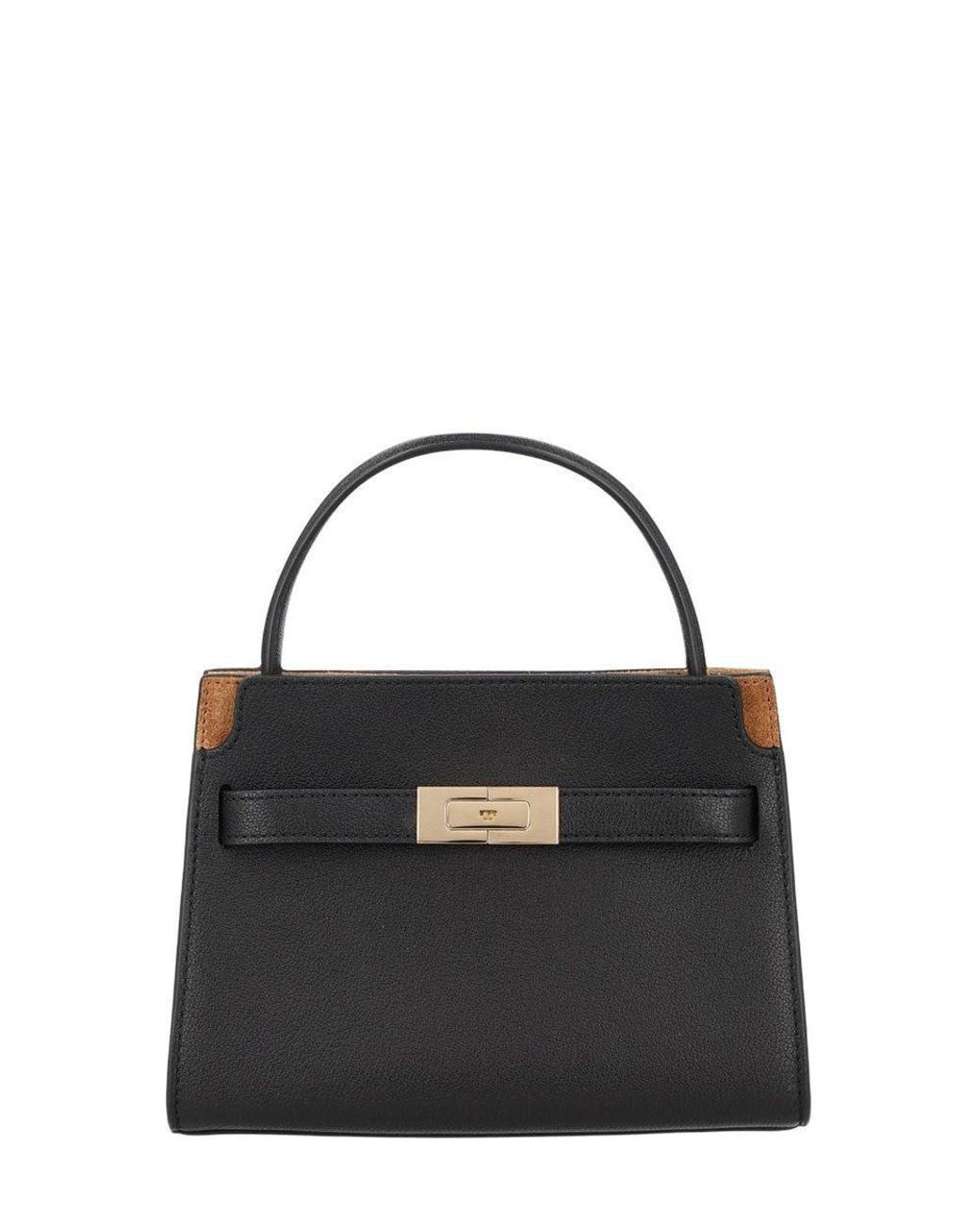 Tory Burch Black Lee Radziwill Mini Satchel