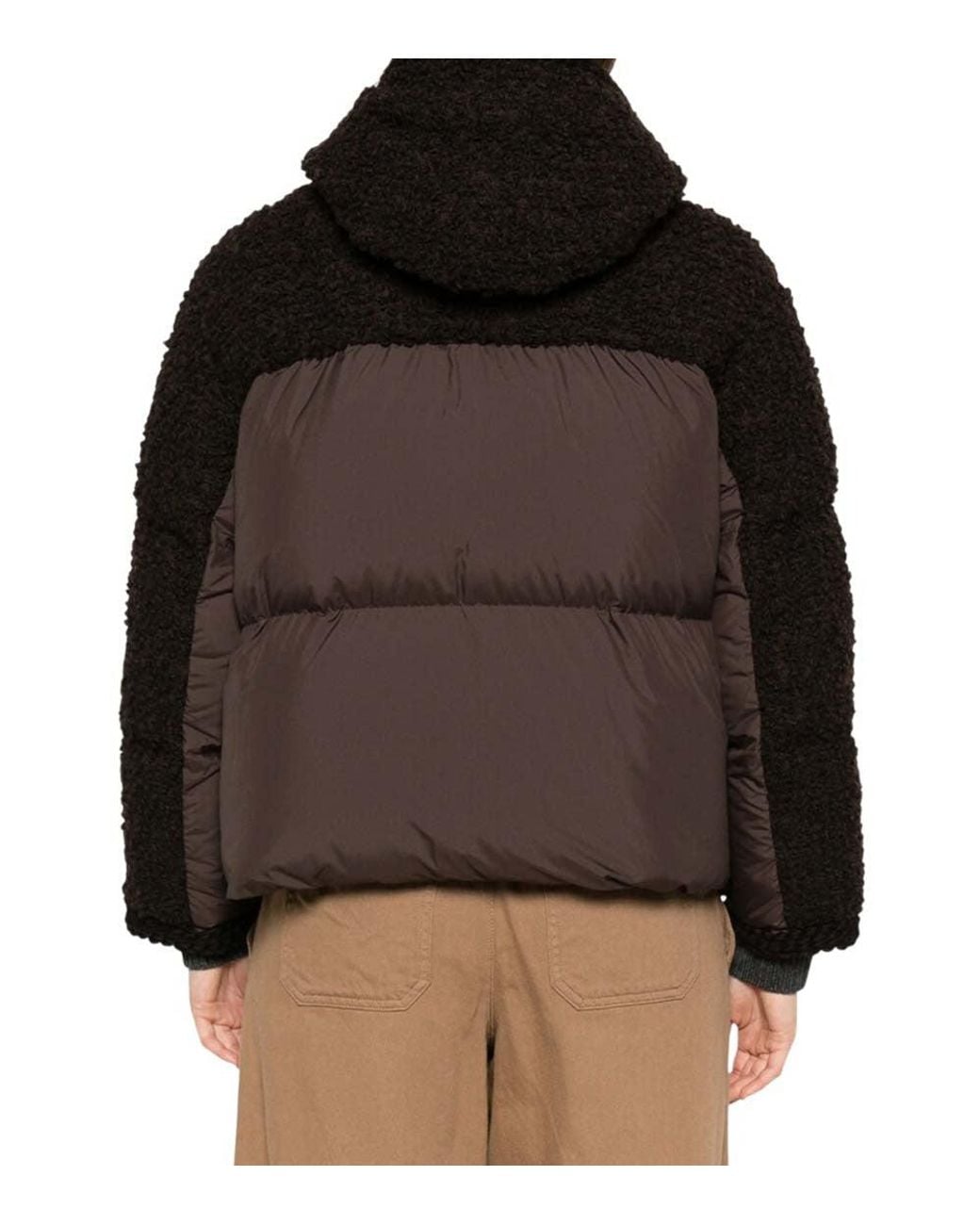 Moncler Black Dark Textured Hood Jacket