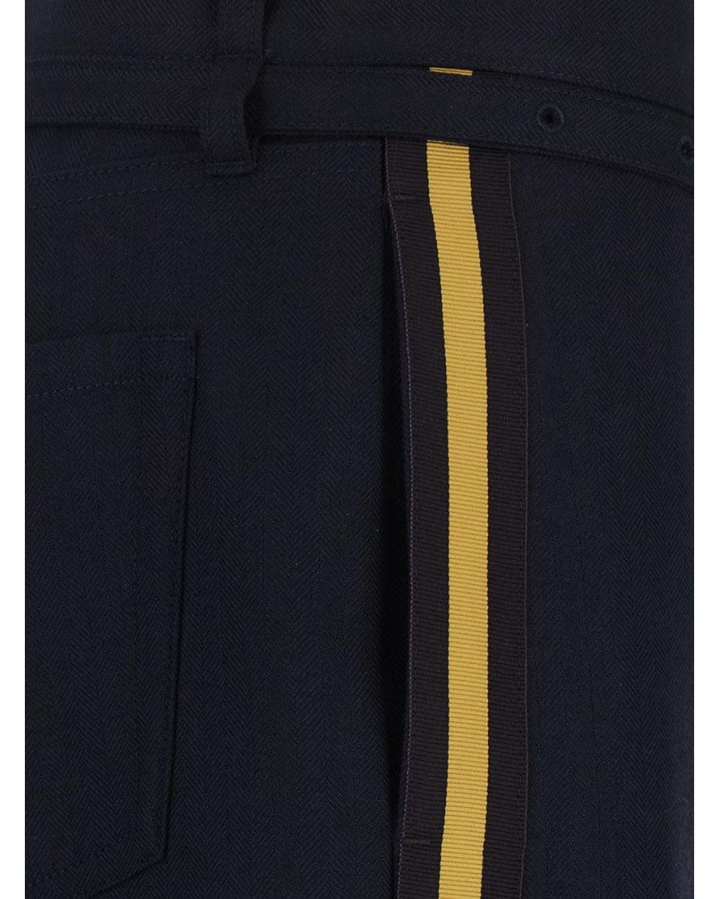 Dries Van Noten Blue Dries Van Noten Persy Trousers