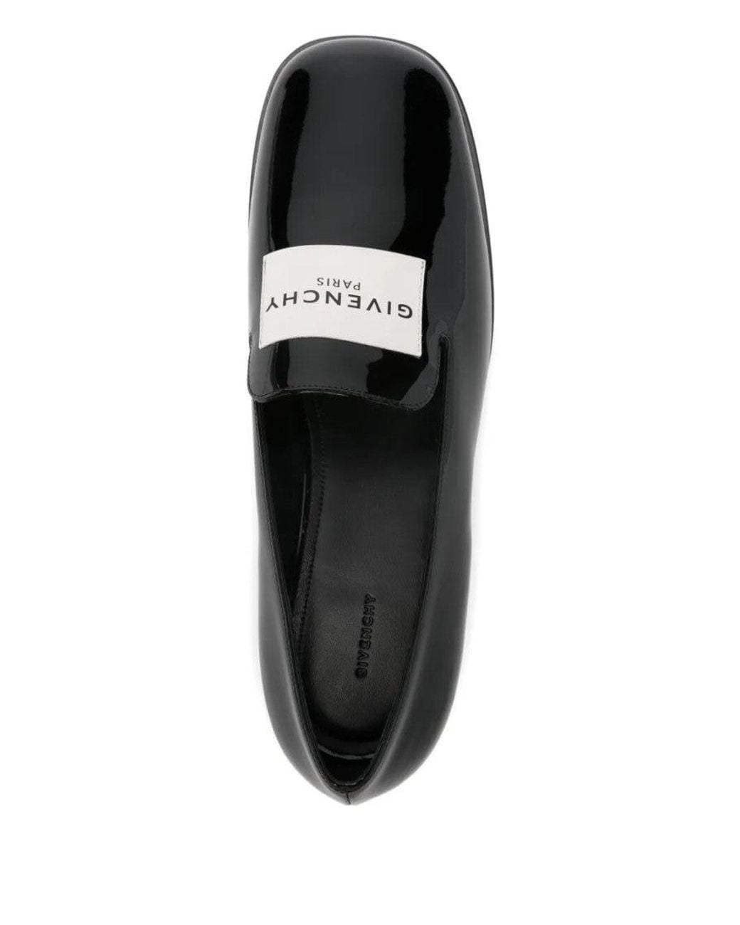 Givenchy Black Logo Loafers