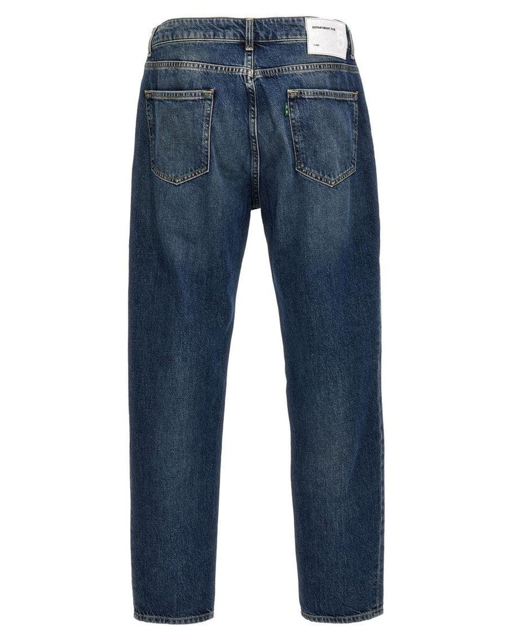 Department 5 Blue Regular Waist Jeans for men