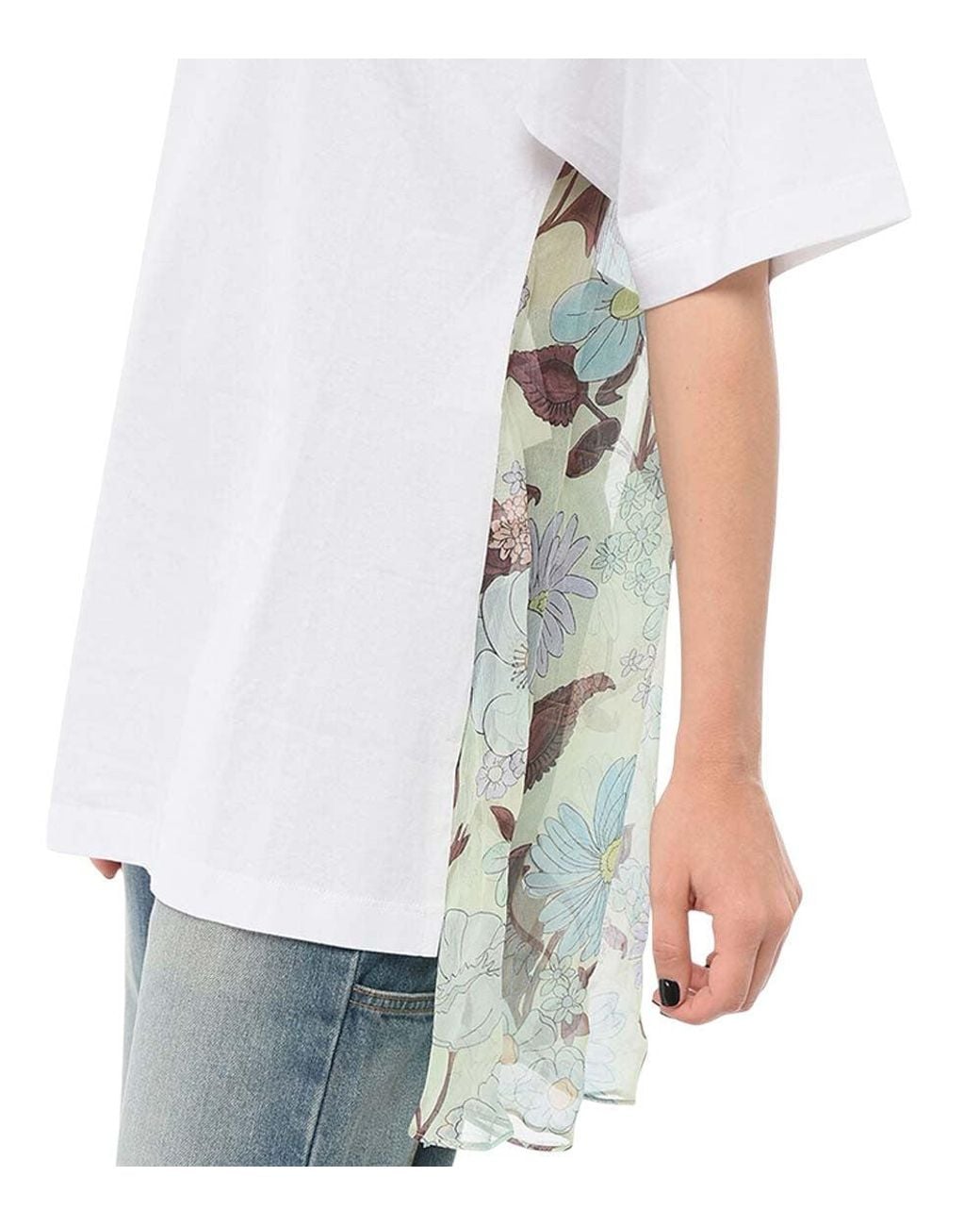 Stella McCartney White Crew Neck T-Shirt