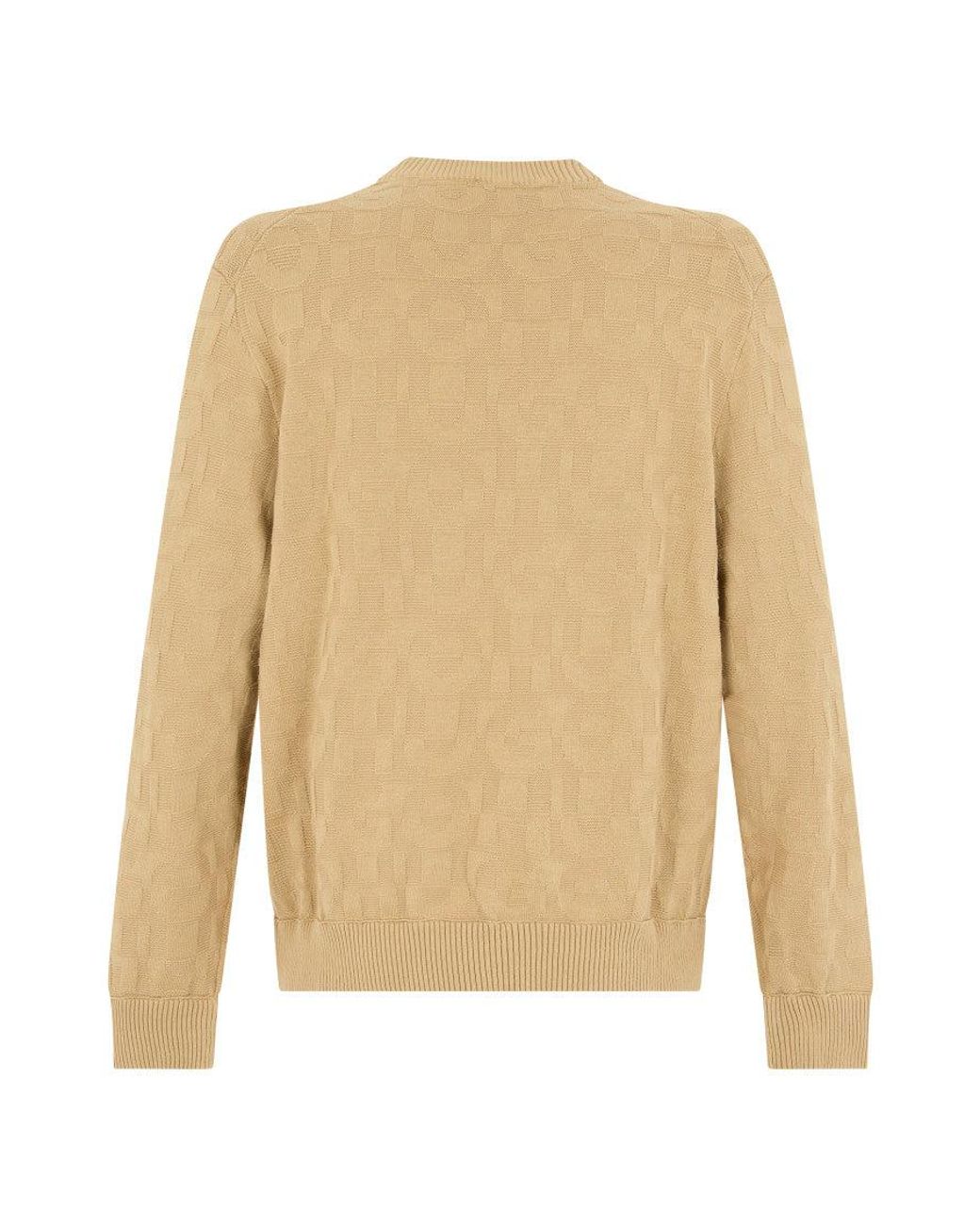 HUGO Natural Crew Neck Sweater for men
