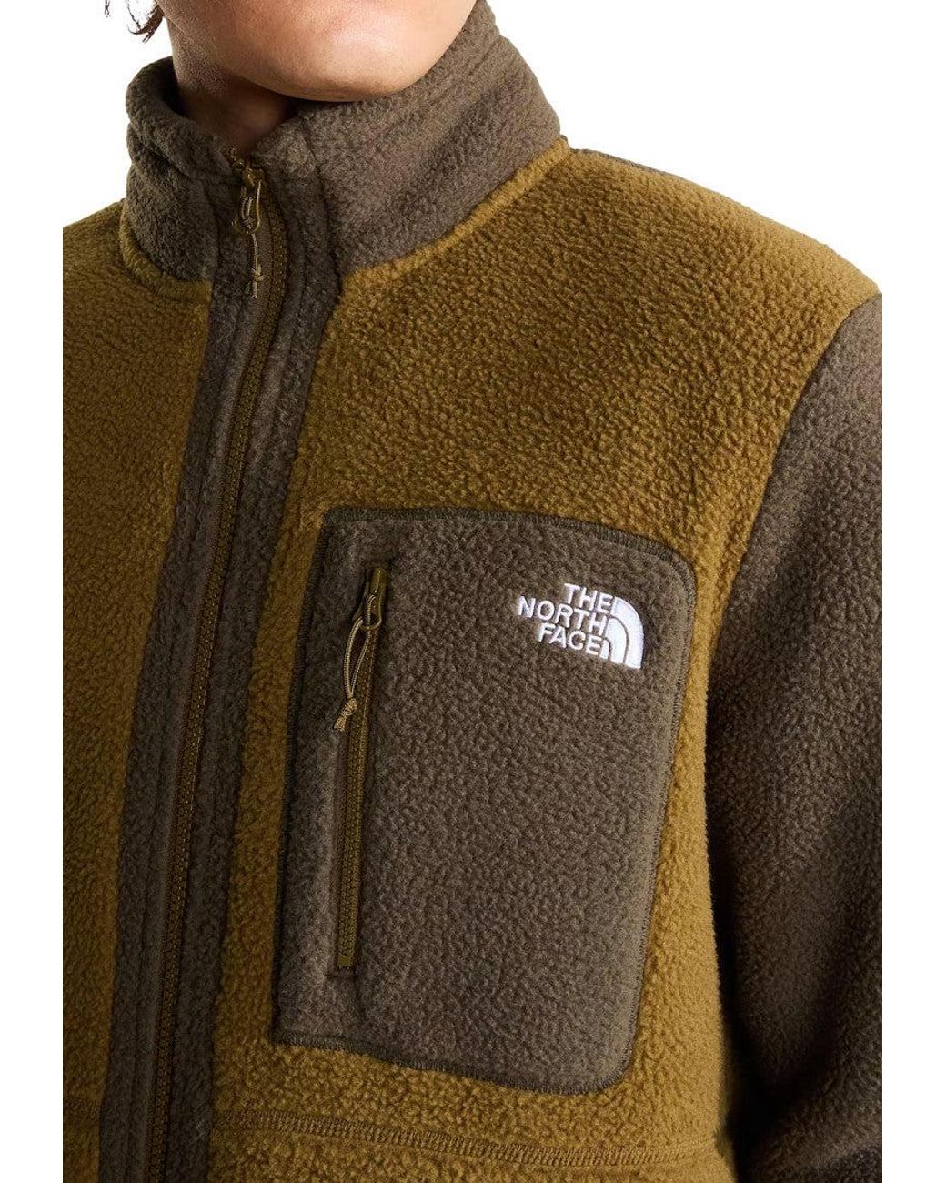 The North Face Brown Fleece Jacket for men