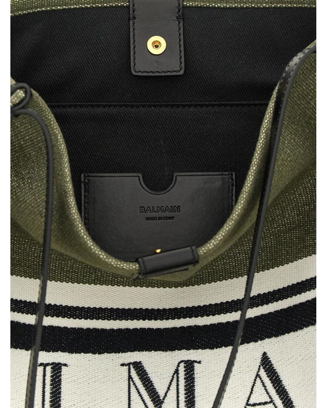 Balmain Black Release Large Tote