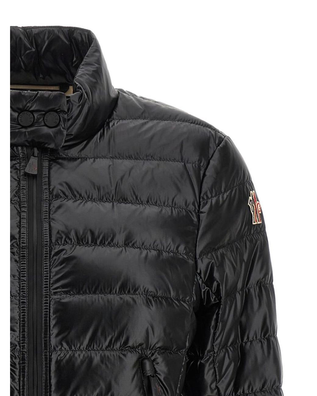 Moncler Black 'Walibi' Down Jacket