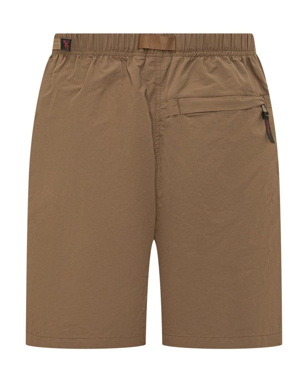 Gramicci Brown Logo Shorts for men
