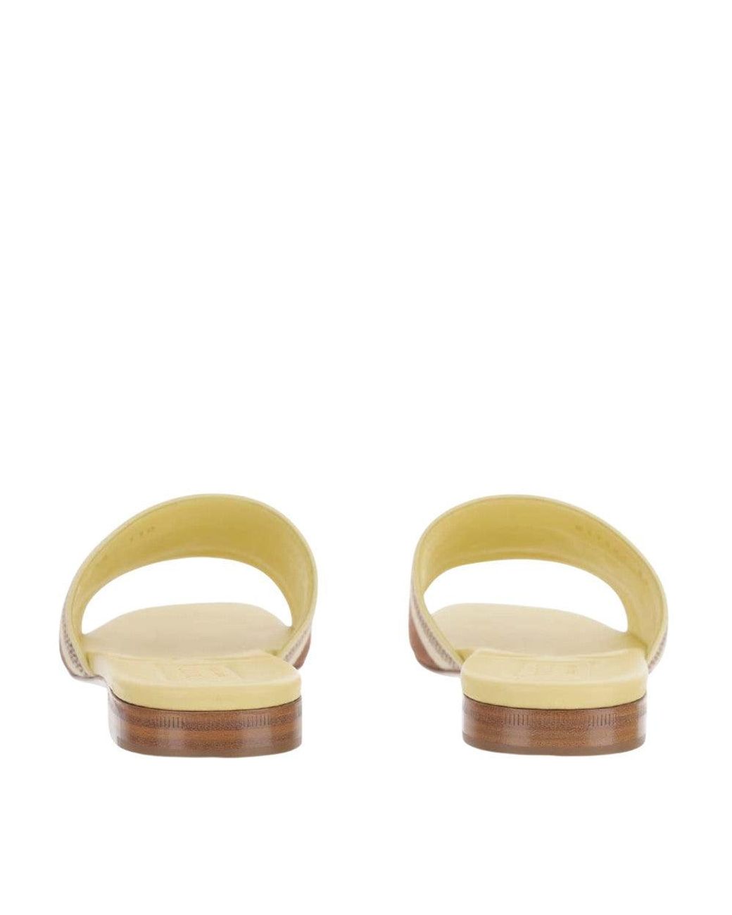 Gucci Brown Logo Sandals
