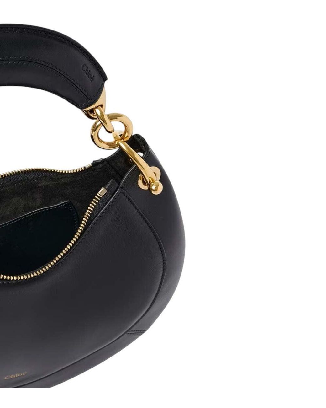 Chloé Black Banana Small Hobo